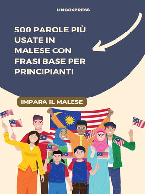 cover image of 500 Parole Più Usate in Malese con Frasi Base per Principianti